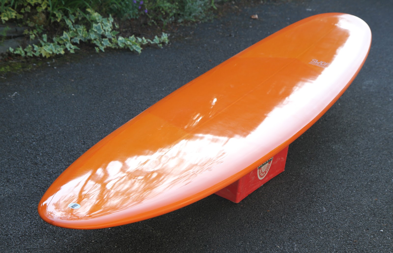 Volan Fiberglass Surf Fin Pacific Vibrations 9.25